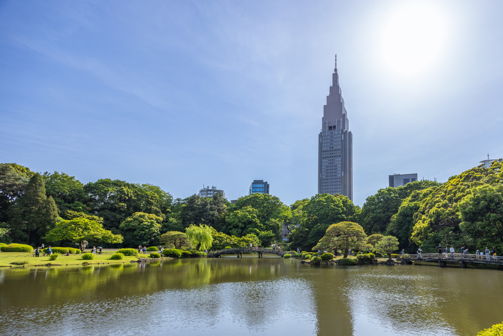 新宿御苑日本庭園