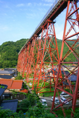 在りし日の余部鉄橋