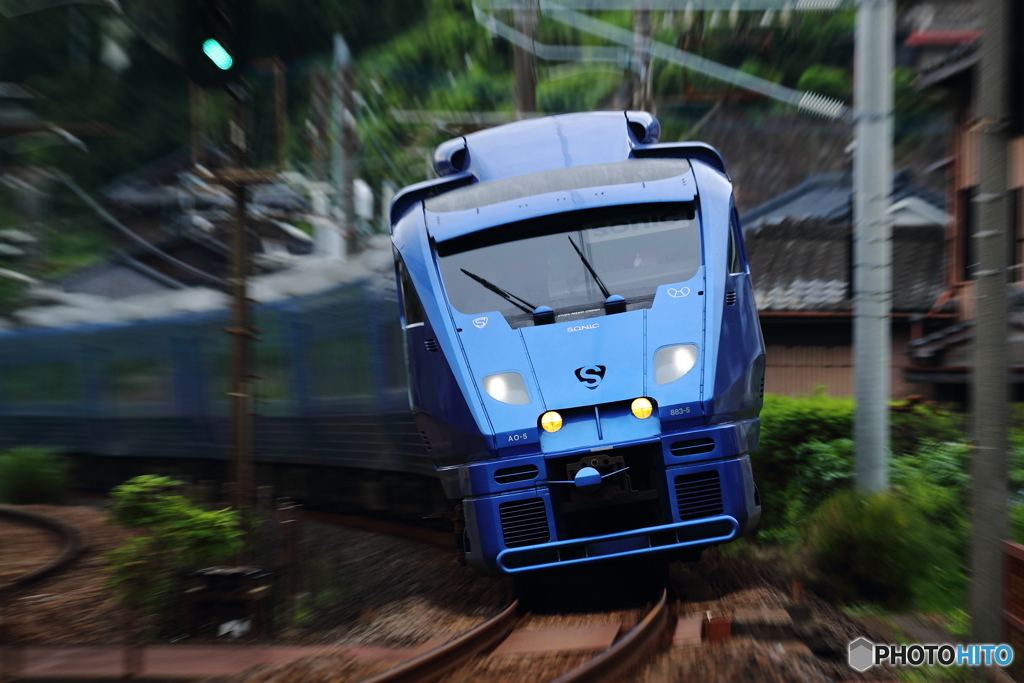 青いソニック