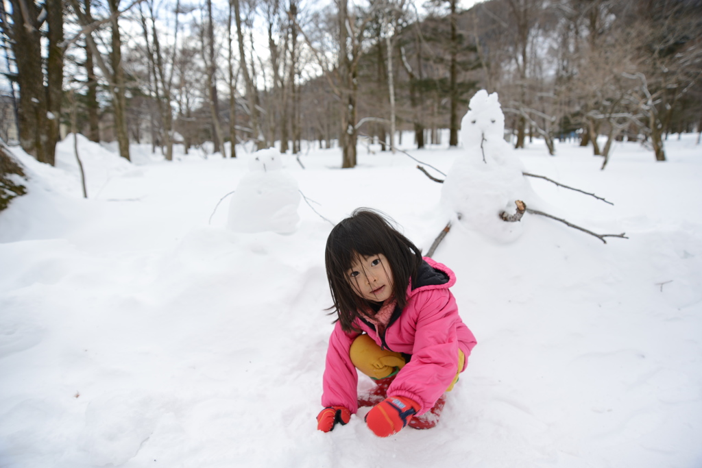 森の精＆雪の精