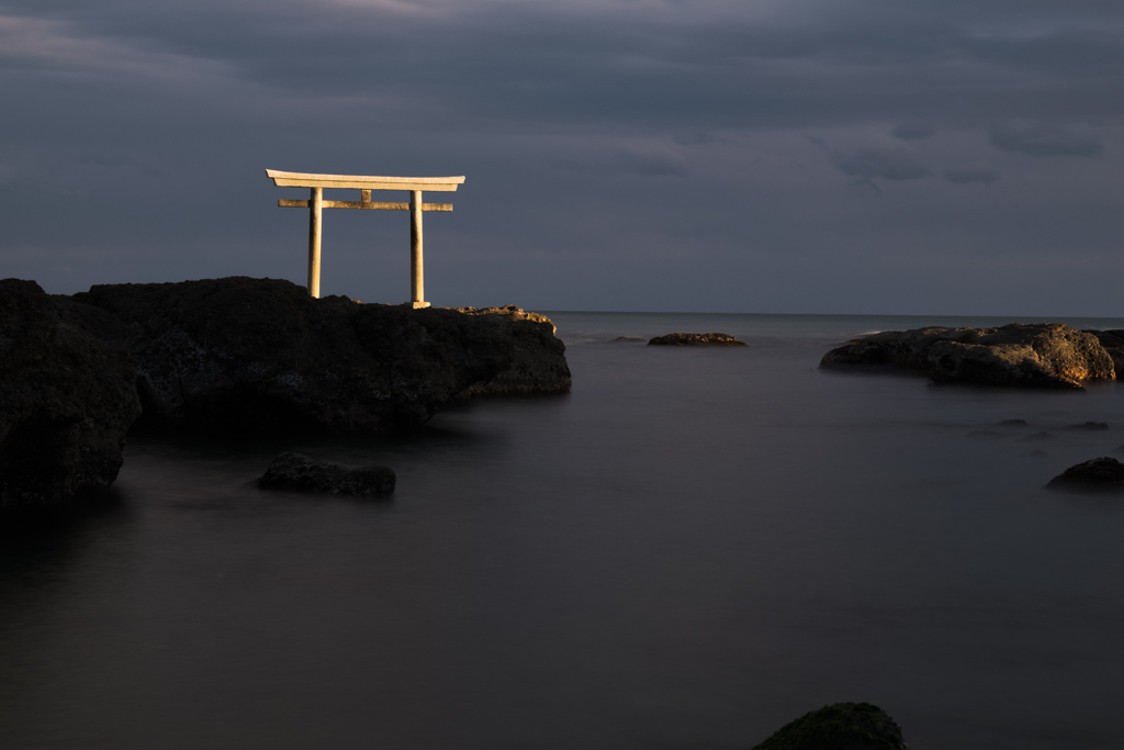 照らされる