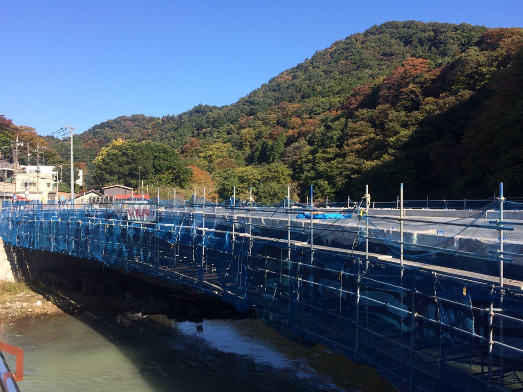 馬渡橋架け替え工事