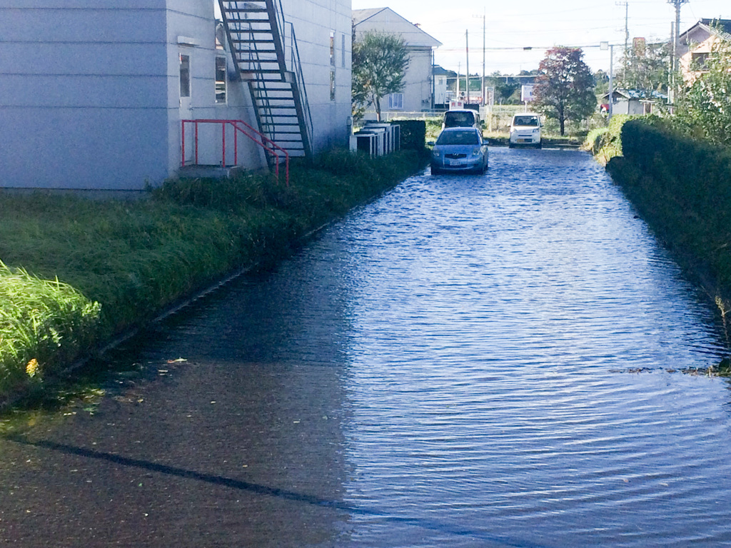 台風一過