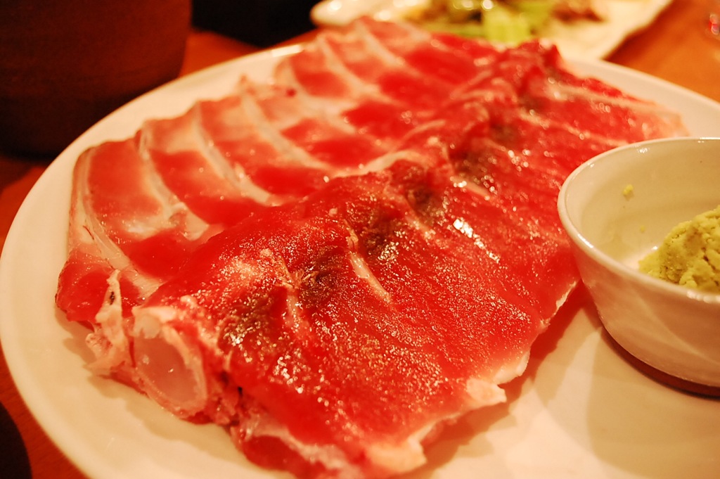 これが本物！マグロの中落ち！！