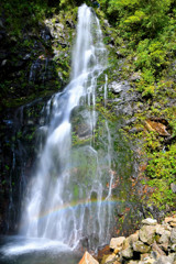 幕滝と虹