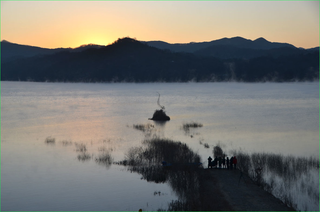 大淸湖 日出 -1