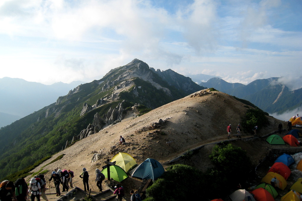 北アルプス　燕岳