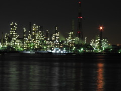 初めて工場夜景にチャレンジ！
