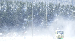 雪と森と除雪
