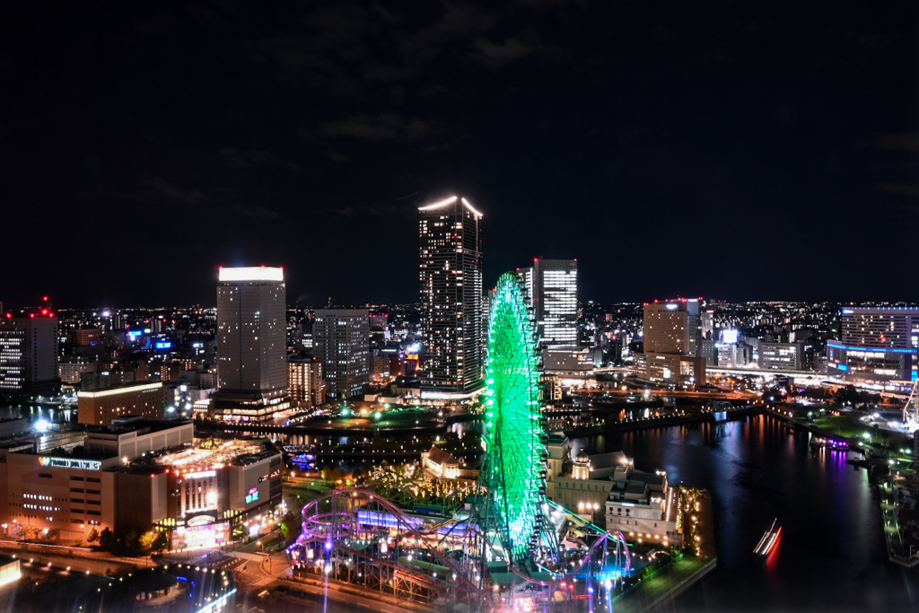 インターコンチネンタルホテルより　夜景