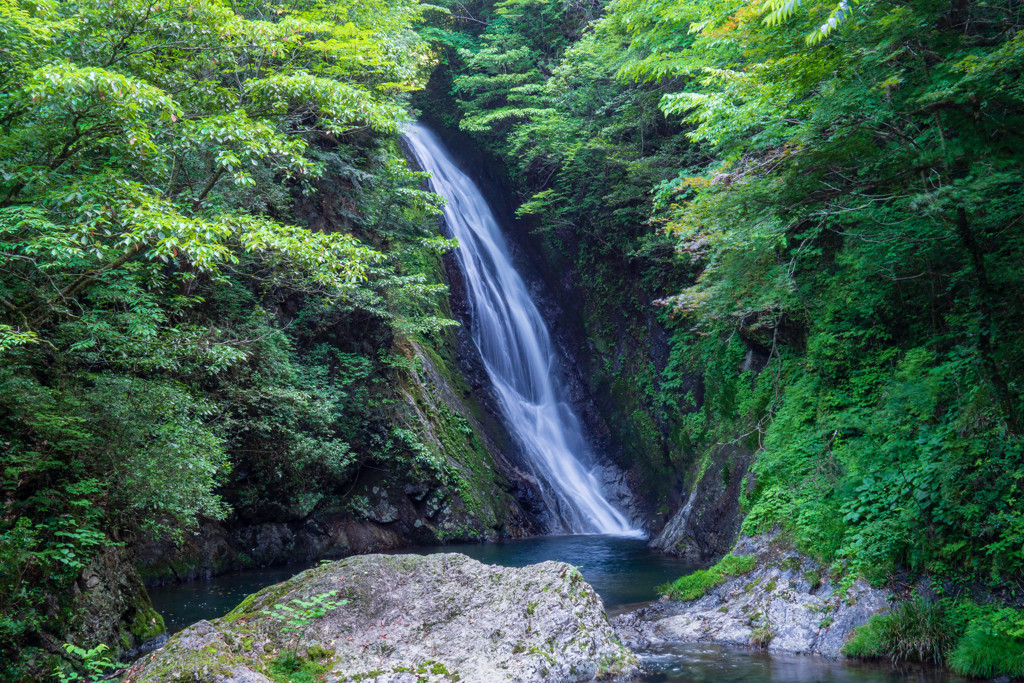 横谷峡　鶏鳴滝