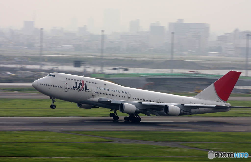 初めての飛行機撮り(2009年6月)