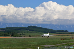 初夏の旭川空港