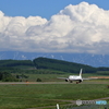 初夏の旭川空港