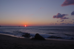 伊良湖岬の初日の出