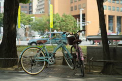 バカップル自転車
