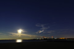月夜の星空