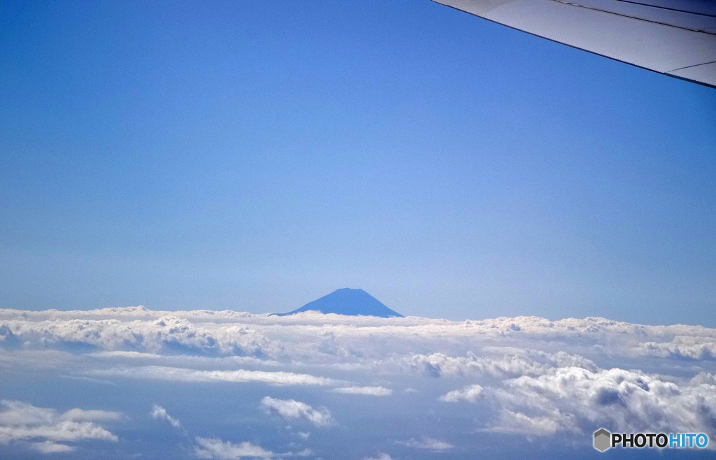 「すかい」　雲の上から見る富士山！