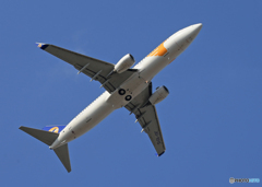 「青い日」MONGOLIAN 737 JU-1015 出発