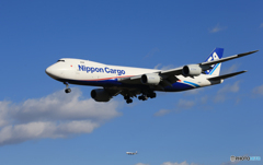 ☀「あおぞら」　NCA 747-8KZF JA11KZ 飛行