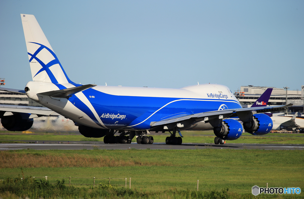 「ぶるー」Air Brigde Cargo 747-8 VQ-BRH