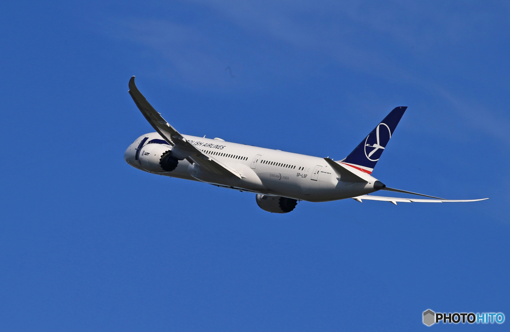 「青い空」が一番 LOT 787-9 Takeoff 