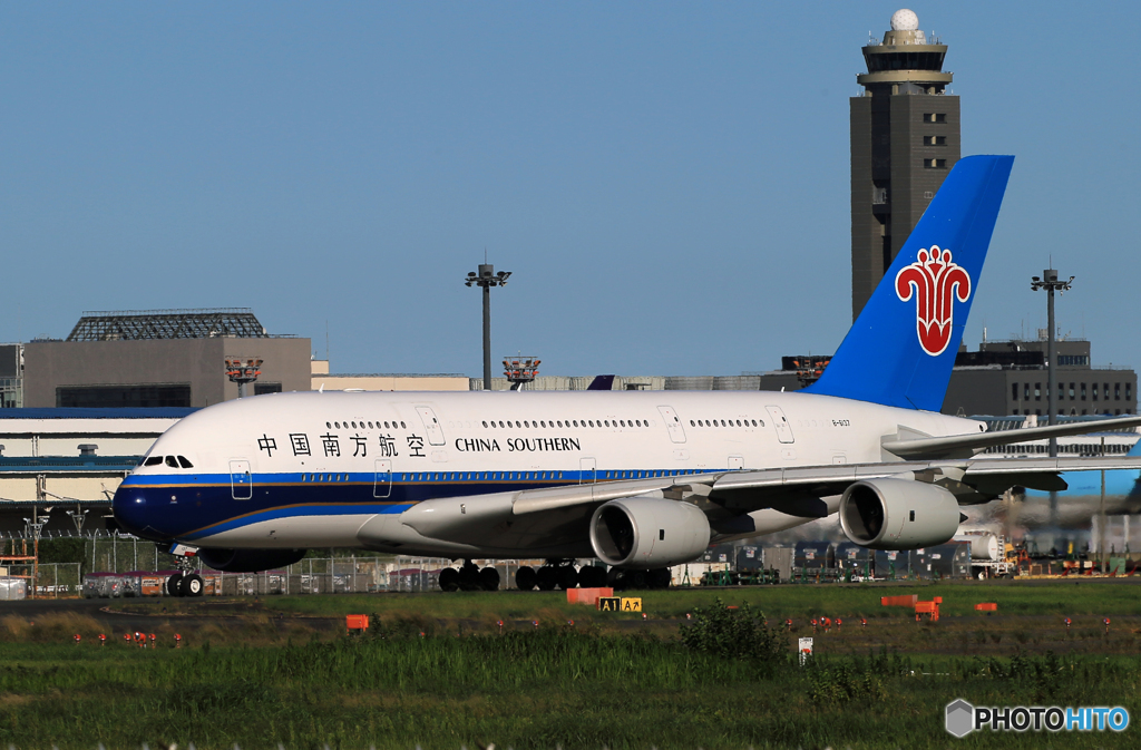 「青が大好き」今年が最後で解体になる様です、A380-841✈