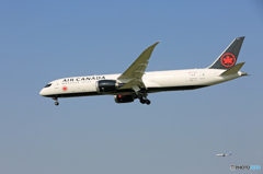 「青い空」が一番 Air Canada 787-9 C-FVLX 来た～