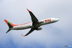 「青が好き」 t'way 737-8GJ HL8021 出発