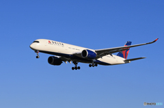 ☀「あおぞら」DELTA A350-941 N503DN  Landing