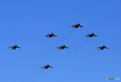 ☮休憩ﾀｲﾑ(536)  シルバー T-4 編隊