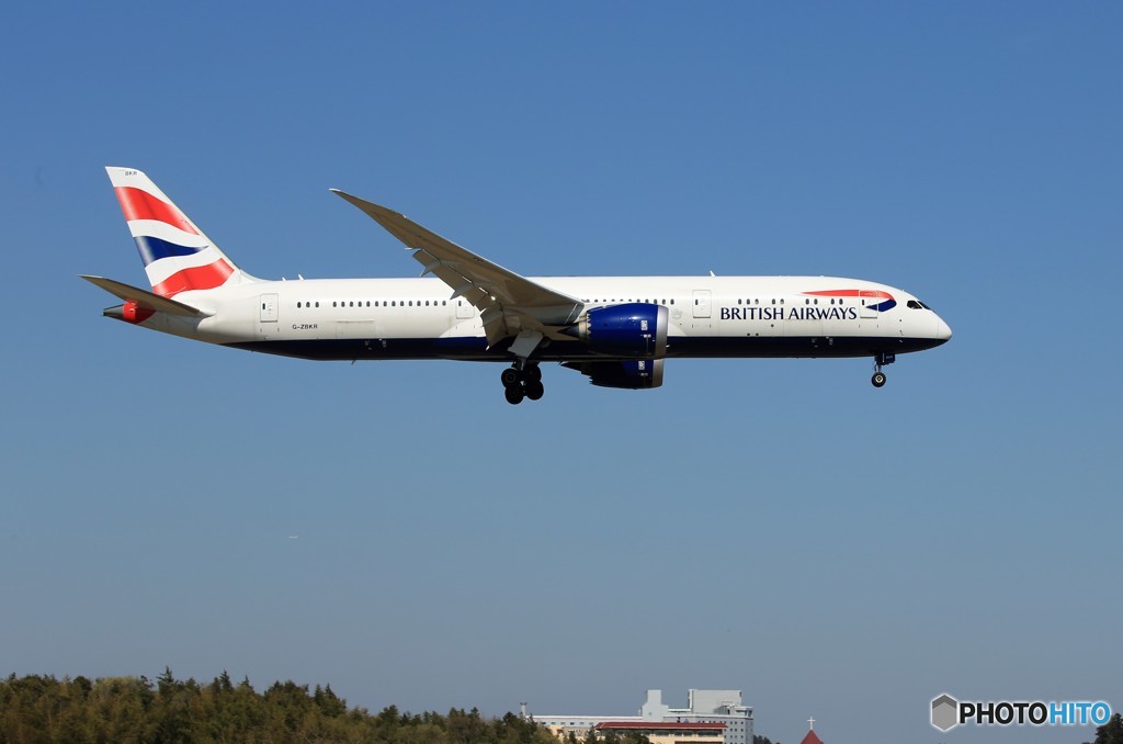 ☀「青い空」が一番 BRITISH 787-9 G-ZBKR 