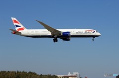 ☀「青い空」が一番 BRITISH 787-9 G-ZBKR 