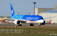「良い天気」Air Tahiti Nui 787-8  出発です