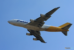 「空色」 POLAR 747-400 N453PA 出発