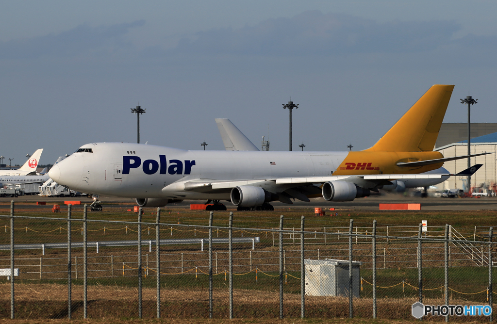 「Blue」Polar 747-400 飛び立ちです