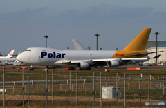 「Blue」Polar 747-400 飛び立ちです