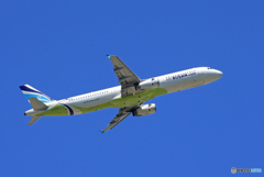 「青い空」が一番 Air Busan A321-231 Takeoff 