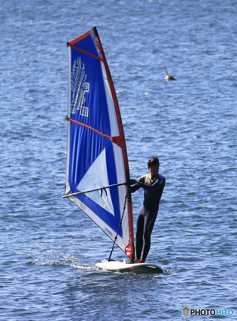 「クール」東京湾のウインドサーフィン（２）