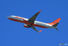 「すかい」JEJU 737-800 HL8302  Takeoff 