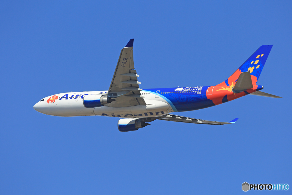 「良い天気」Air Calin A330-202 F-OJSE 離陸