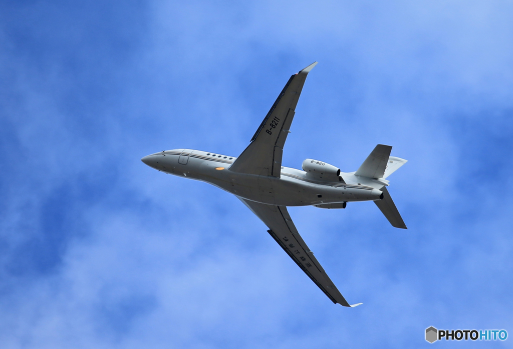 「空色」Private ダッソウファルコン　飛び立ちです