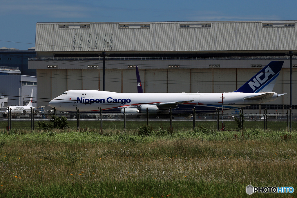 「良い空～」NCA 747-8KZF JA13KZ 飛行 