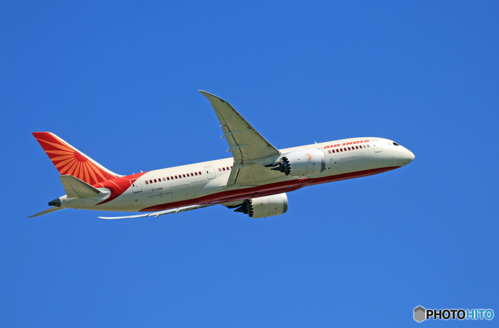 「そらー」 AIR INDIA 787-8 VT-ANM Takeoffです