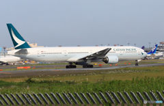 「あおぞら」 Cathay 767-367 B-HNM 飛ぶ