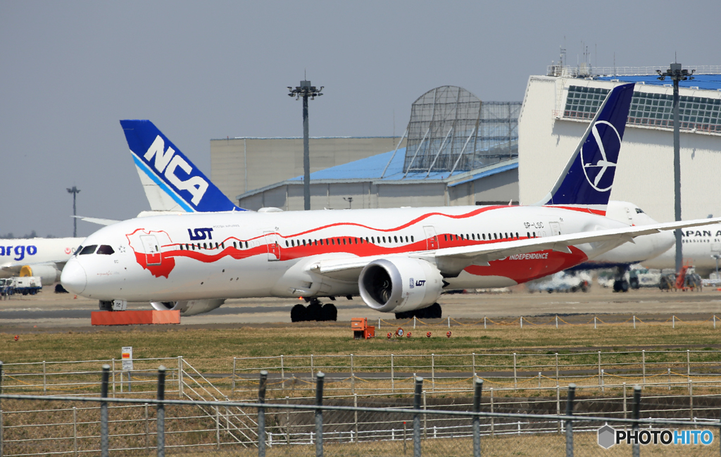 「青い空」が一番 LOT 787-9 PROUD SP-LSC出発