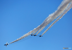 ☮休憩ﾀｲﾑ(519) Ｔ－４　ブルーインパルス