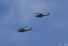 「すかい」JGSDF ヘリ　ブラックホーク　UH-60JA 飛来