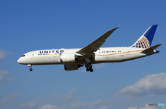 UITED 787-8 N45905 到着です
