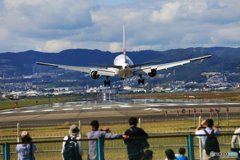 「青空」✈ 皆んなで見る・千里川 ✈